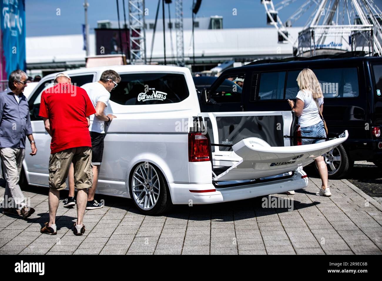 VW Bus Festival 2023 Stockfoto