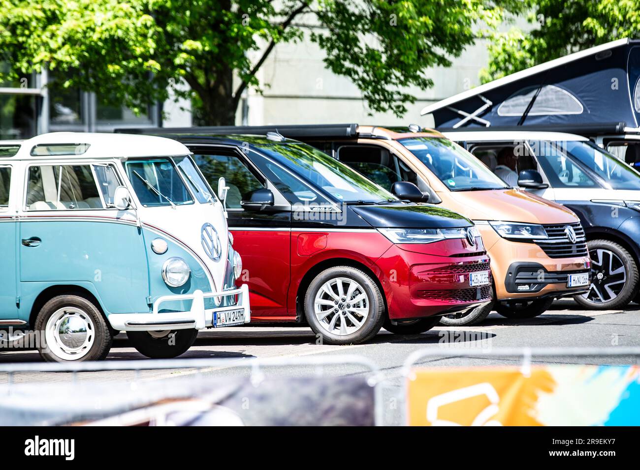 VW Bus Festival 2023 Stockfoto