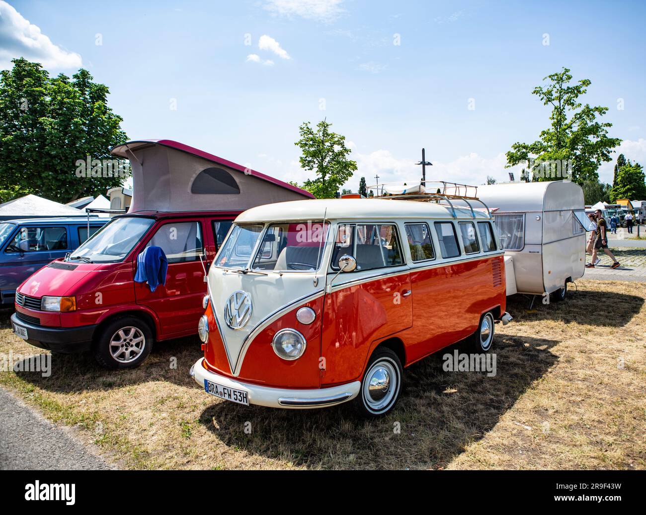 VW Bus Festival 2023 Stockfoto