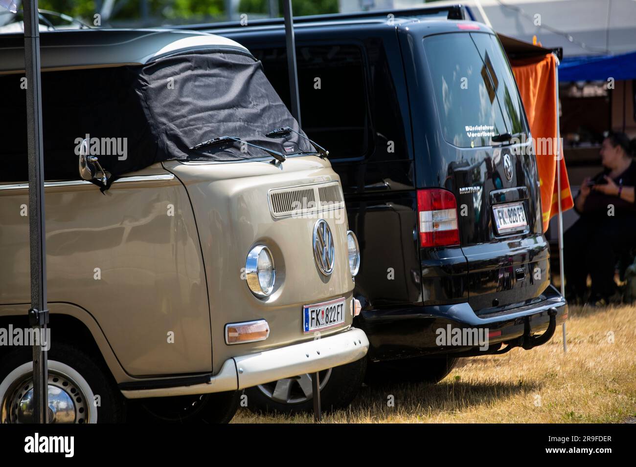 VW Bus Festival 2023 Stockfoto