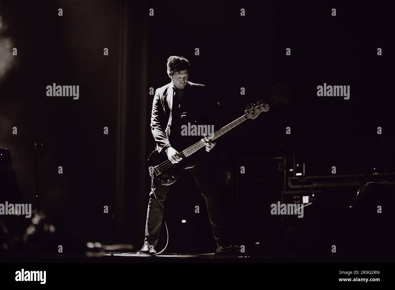 Die amerikanische Indie-Rockband Interpol, live in Turin, 2023-06-26 Stockfoto