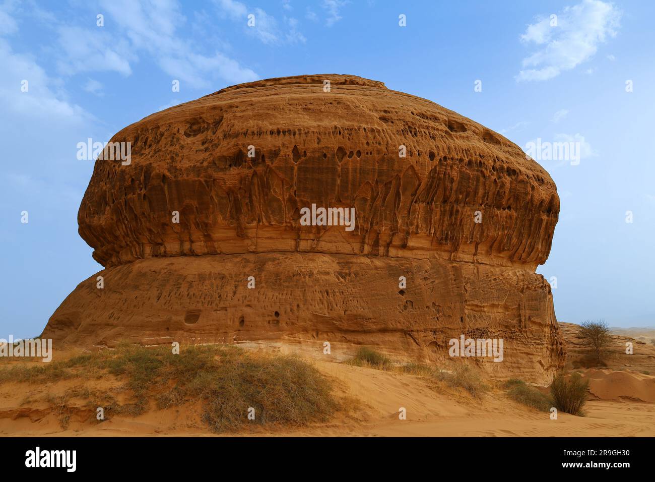Al Ula Altstadt, Saudi-Arabien - die Nabatäer oder Nabateans Gräber Zivilisation in Madain Saleh in Al Ula Stockfoto