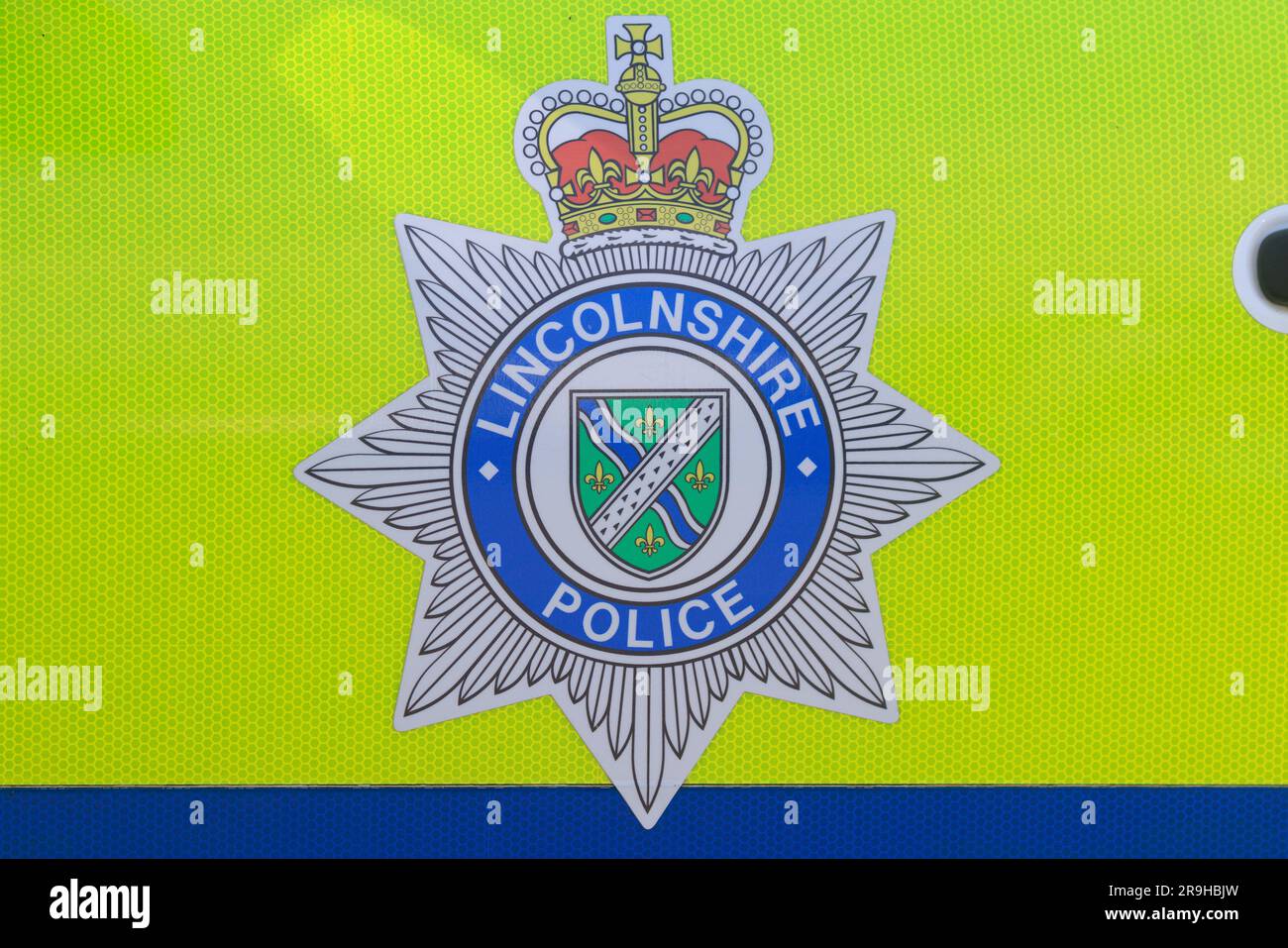 Lincolnshire Police Logo Stockfoto