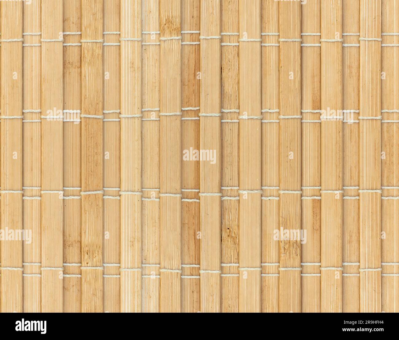 Fliesen Mit Holz-Bambus-Struktur Stockfoto