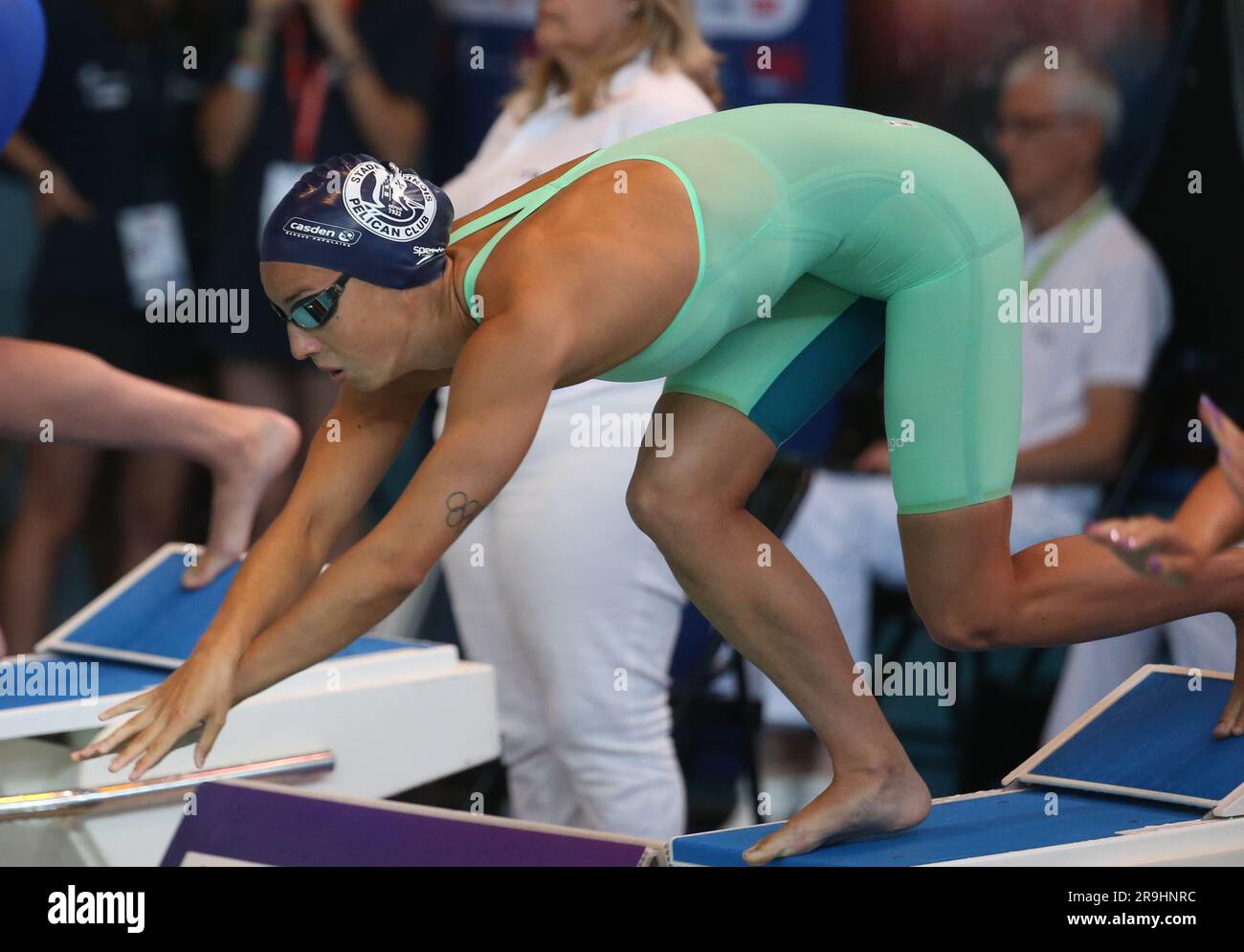 Cyrielle Duhamel , Women Heat 200 M Butterfly während der French Elite Swimming Championships am 14. Juni 2023 in Rennes, Frankreich - Photo Laurent Lairys / DPPI Stockfoto