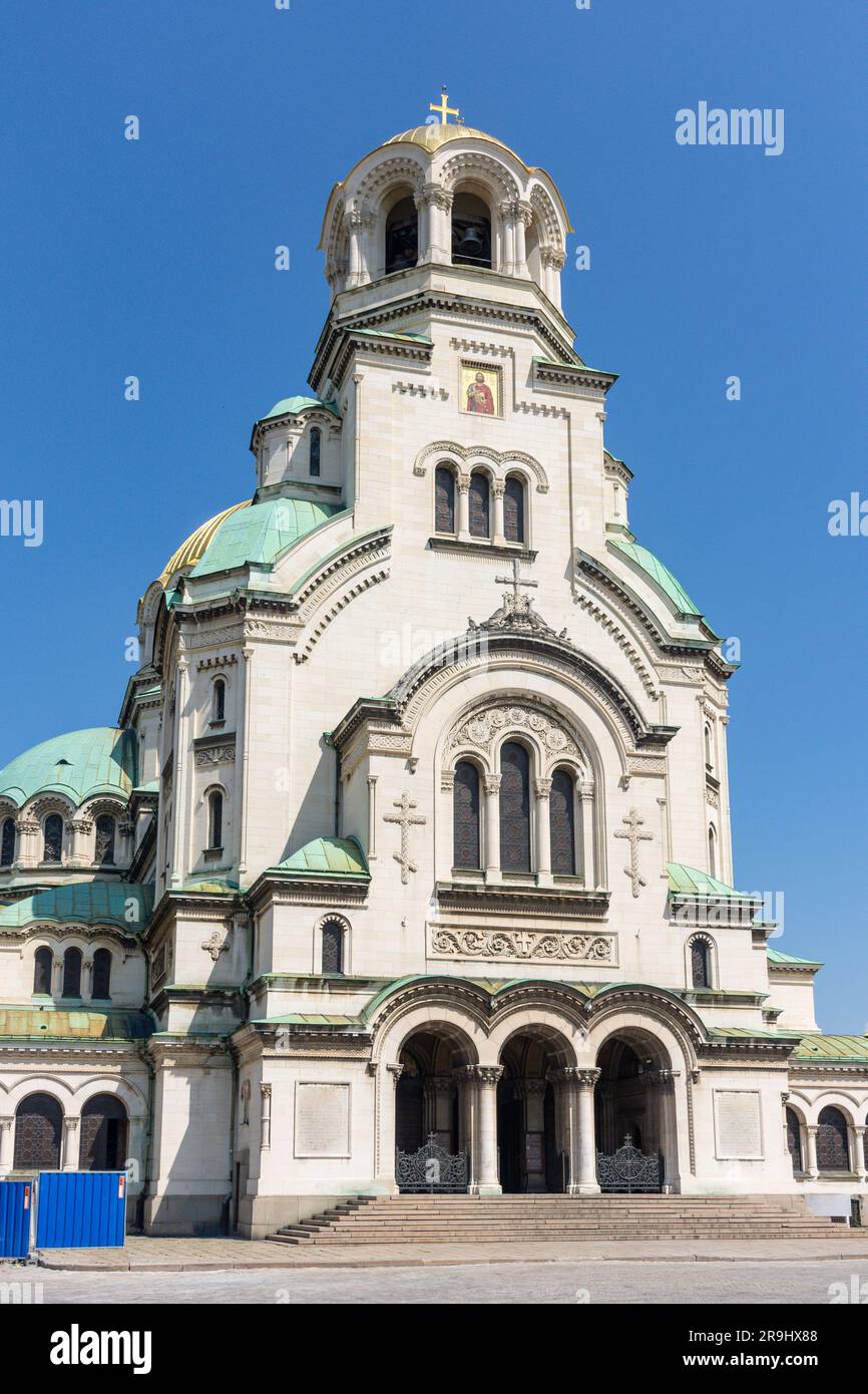 St. Alexander-Nevsky-Kathedrale, St. Alexander-Nevsky-Platz, Sofia, Republik Bulgarien Stockfoto