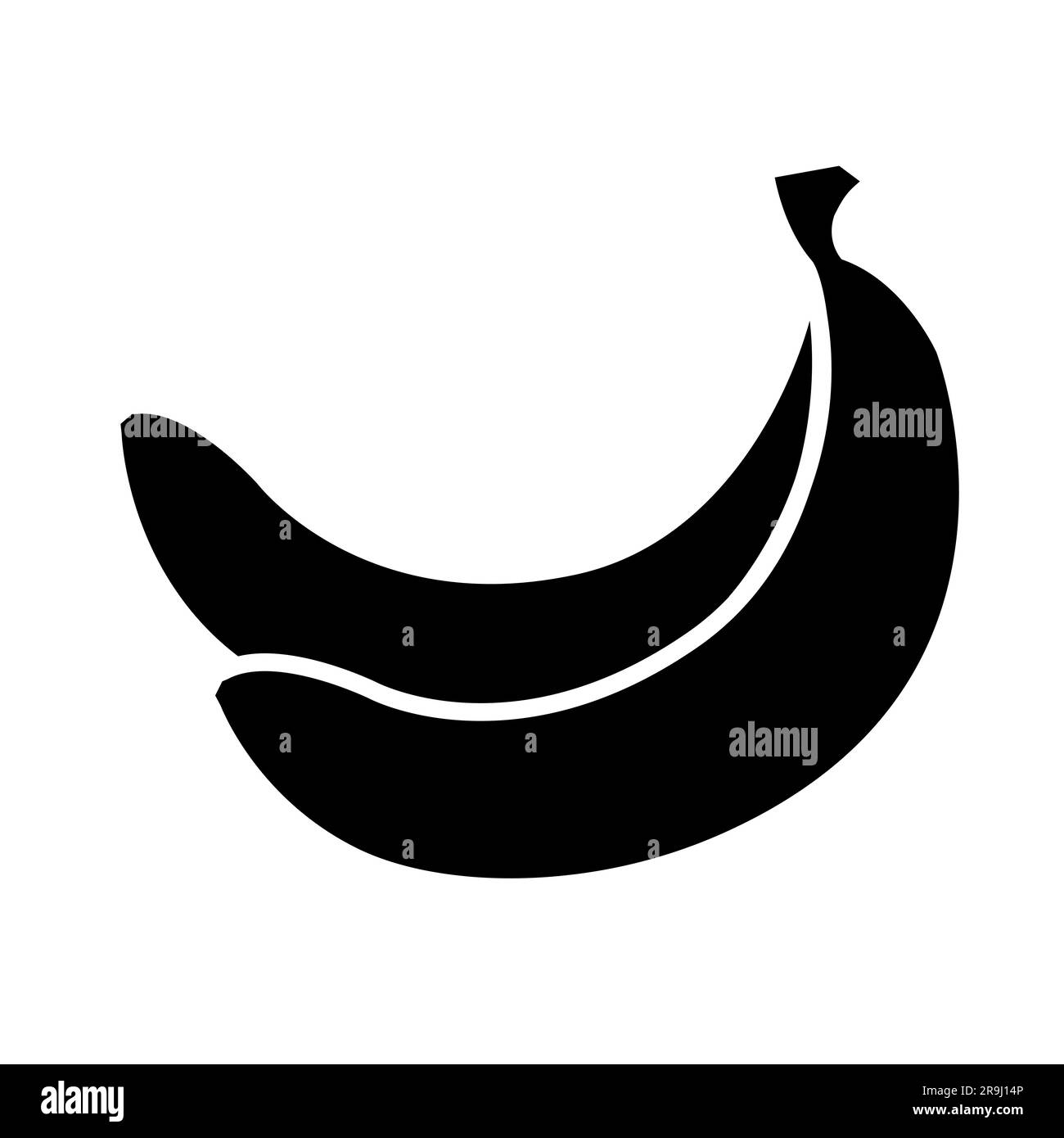 Ein Haufen gelber reifer Bananen. Vektordarstellung flaches Cartoon-Symbol isoliert auf weißem eps 10 Stock Vektor