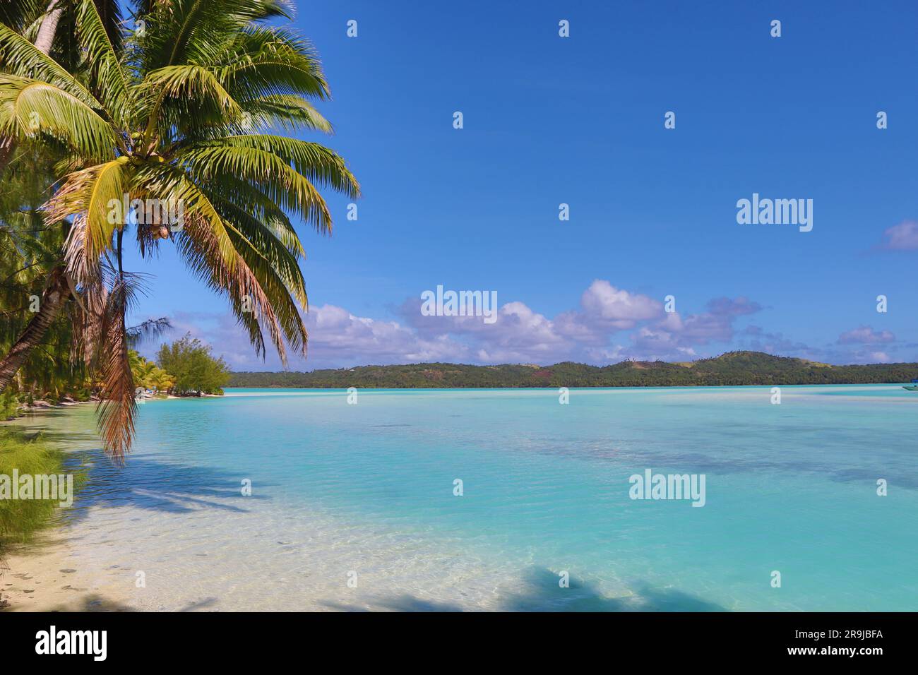 Cookinseln - Neuseeland Stockfoto