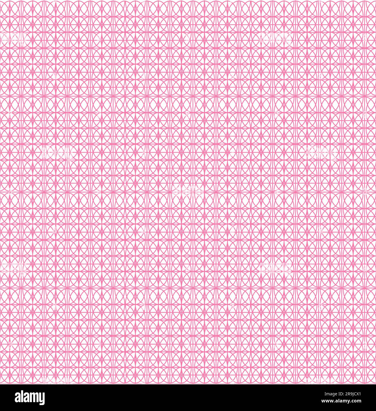 Muster mit rosa Blumen auf weißem Hintergrund, abstrakte rosa blumenmuster auf weißem Hintergrund lassen es schön aussehen. Stockfoto