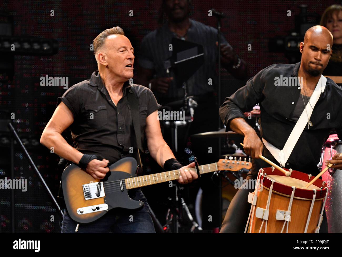 GÖTEBORG 20230626 Bruce Springsteen bei seinem zweiten Konzert 2023 in Nya Ullevi, Göteborg. Foto: Jan Fleischmann / TT / Code 75524 Stockfoto