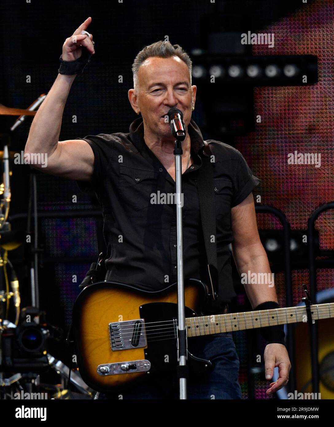 GÖTEBORG 20230626 Bruce Springsteen bei seinem zweiten Konzert 2023 in Nya Ullevi, Göteborg. Foto: Jan Fleischmann / TT / Code 75524 Stockfoto