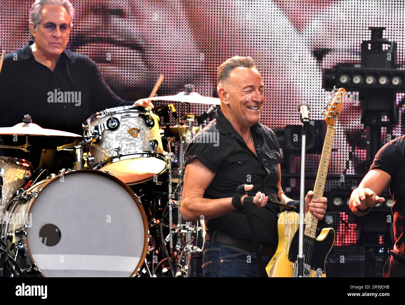 GÖTEBORG 20230626 Bruce Springsteen ist in der Stimmung, 2023 bei seinem zweiten Konzert auf schwedischem Boden zu spielen. Foto: Jan Fleischmann / TT / Code 75 Stockfoto