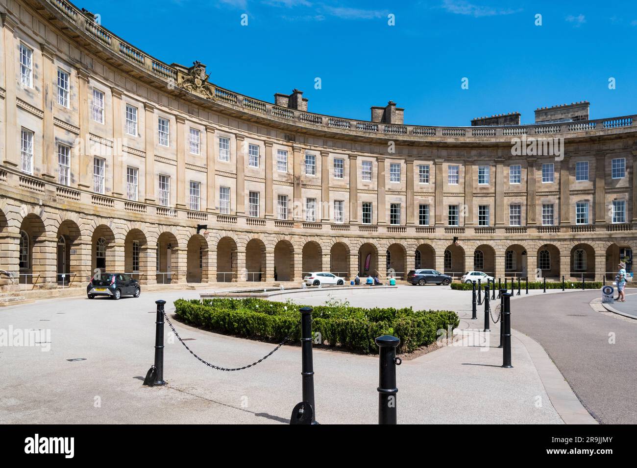 Buxton in der Sonne Stockfoto