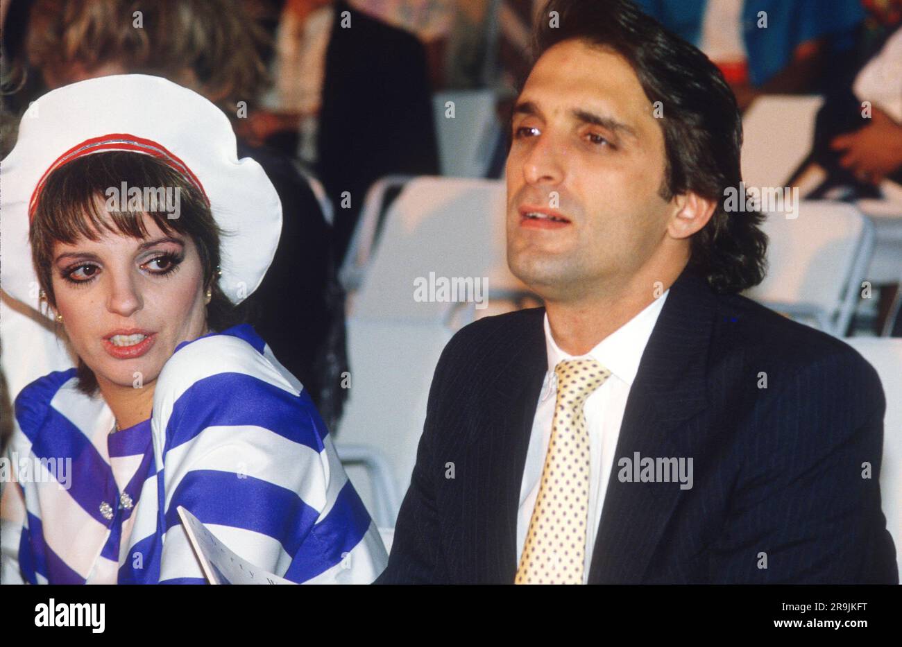 1986 Liza Minnelli Mark Gero Ex-Ehemann John Barrett/PHOTOlink Stockfoto