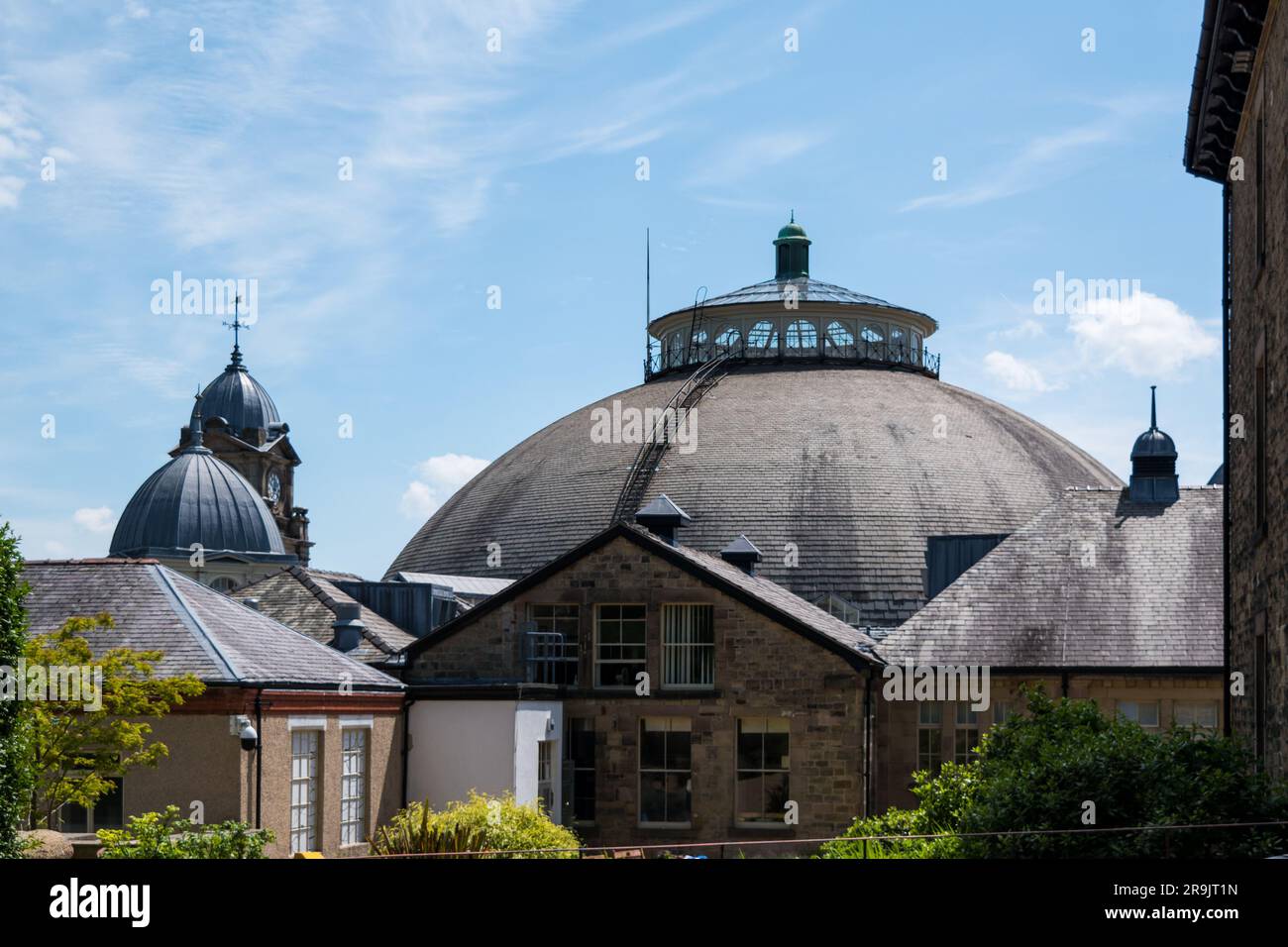 The Devonshire Dome, Buxton, Derbyshire, England, Großbritannien. Stockfoto