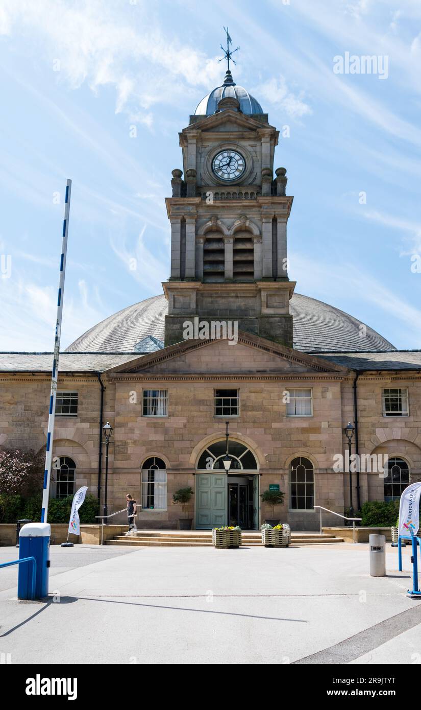 Der Devonshire Dome Buxton Derbyshire Stockfoto
