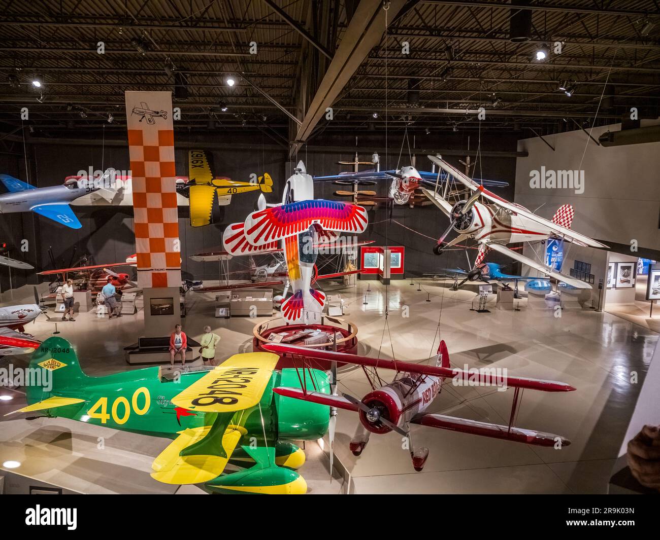 Im EAA Aviation Museum oder Experimental Aircraft Association Museum in Oshkosh Wisconsin, USA Stockfoto