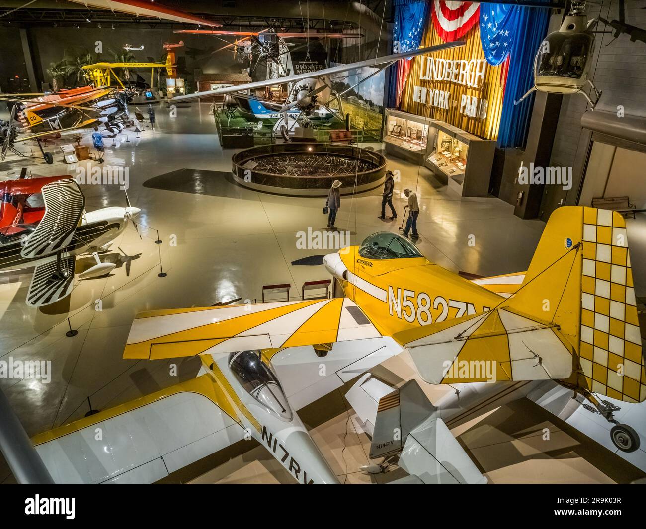 Im EAA Aviation Museum oder Experimental Aircraft Association Museum in Oshkosh Wisconsin, USA Stockfoto