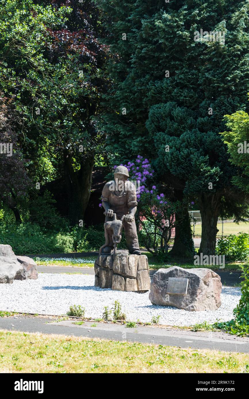 Buxton in der Sonne Stockfoto