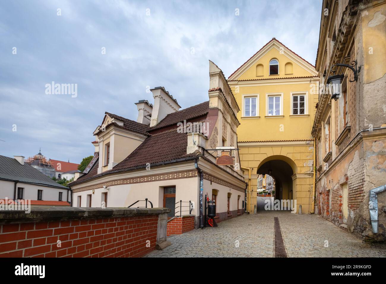 Lublin, Polen - Blick auf das historische Stadttor von Brama Grodzka Stockfoto