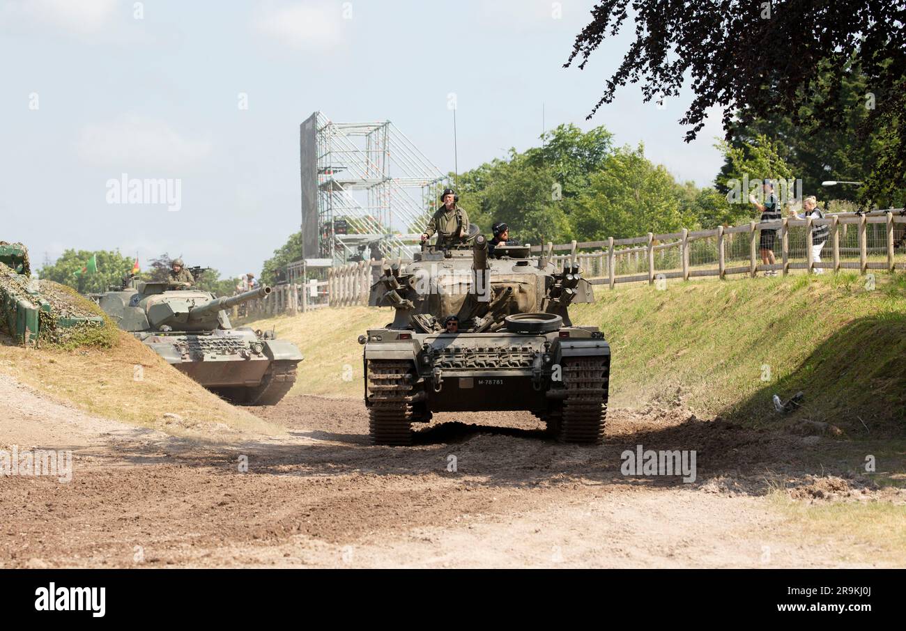 Centurion Hauptschlachttank Der Britischen Armee. Tankfeast 2023, Bovington, Großbritannien Stockfoto
