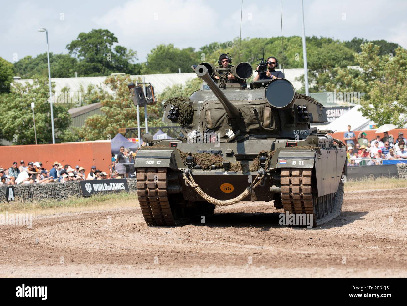 Centurion Hauptschlachttank Der Britischen Armee. Tankfeast 2023, Bovington, Großbritannien Stockfoto