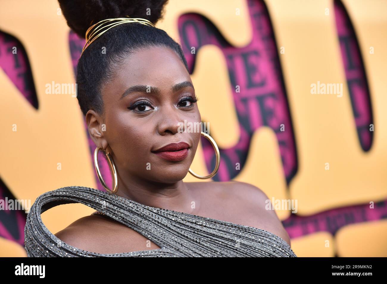 Hollywood, USA. 27. Juni 2023. Teyonah Parris trifft am 27. Juni 2023 in Hollywood, Ca. Auf der Hollywood American Legion Post 43 auf Netflix's Premiere „Them Cloned Tyrone“ ein. © Lisa OConnor/AFF-USA.com Kredit: AFF/Alamy Live News Stockfoto