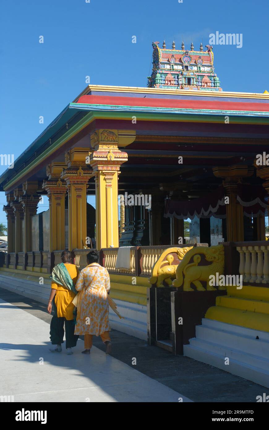 Sri Siva Subramaniya Hindu-Tempel, Nadi, Viti Levu, Fidschi. Stockfoto