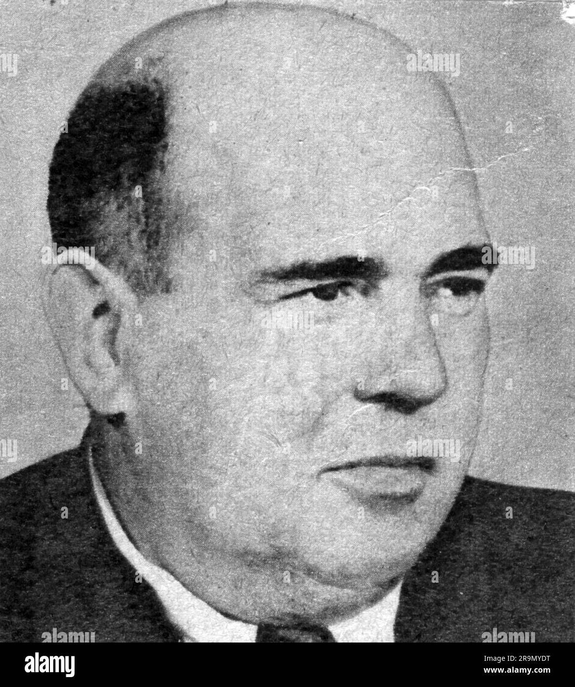 Wollweber, Ernst, 18.10.1898 - 3,5.1967, deutscher Politiker (Sozialistische Einheitspartei Deutschlands), 1950, ADDITIONAL-RIGHTS-CLEARANCE-INFO-NOT-AVAILABLE Stockfoto