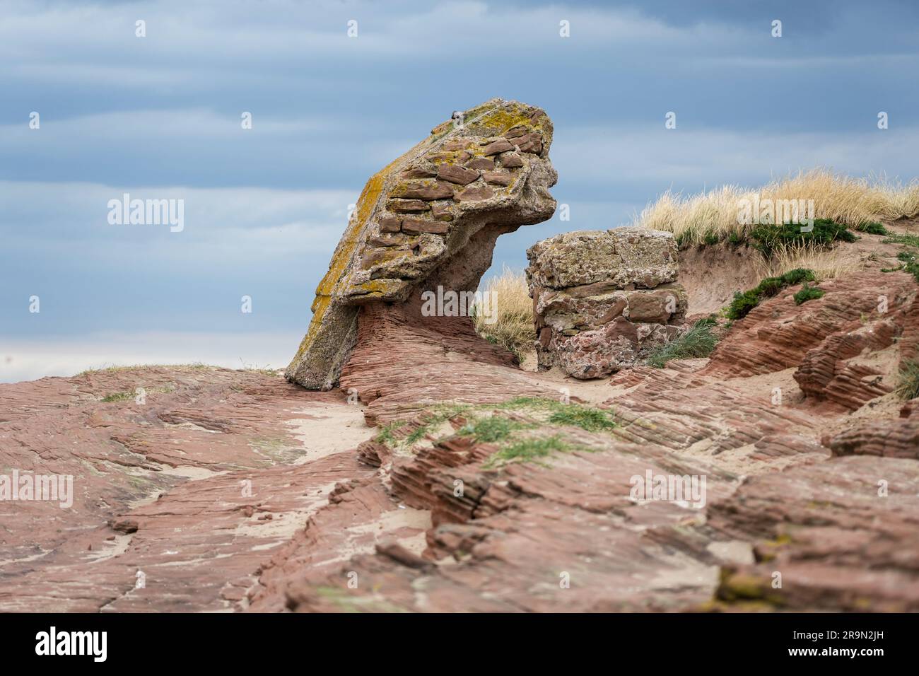 Little Eye, Insel Hilbre auf dem Wirral Stockfoto