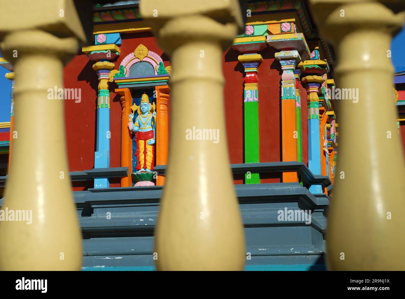 Sri Siva Subramaniya Hindu-Tempel, Nadi, Viti Levu, Fidschi. Stockfoto