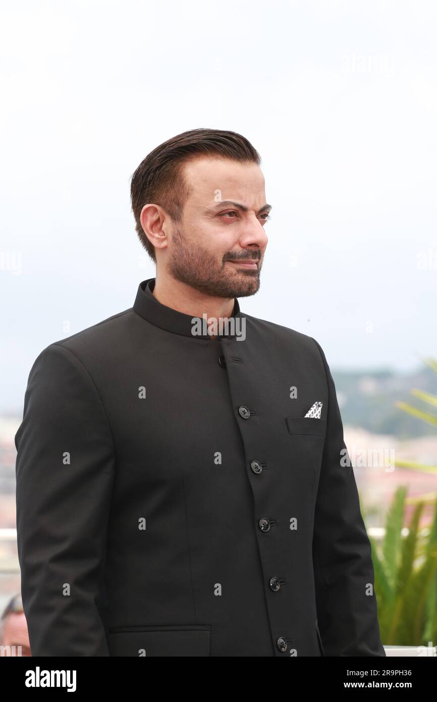 Cannes, Frankreich, 25. Mai 2023. Rahul Bhat beim Fototermin für den Film Kennedy beim Cannes Film Festival 76. Foto: Doreen Kennedy/Alamy Live News. Stockfoto