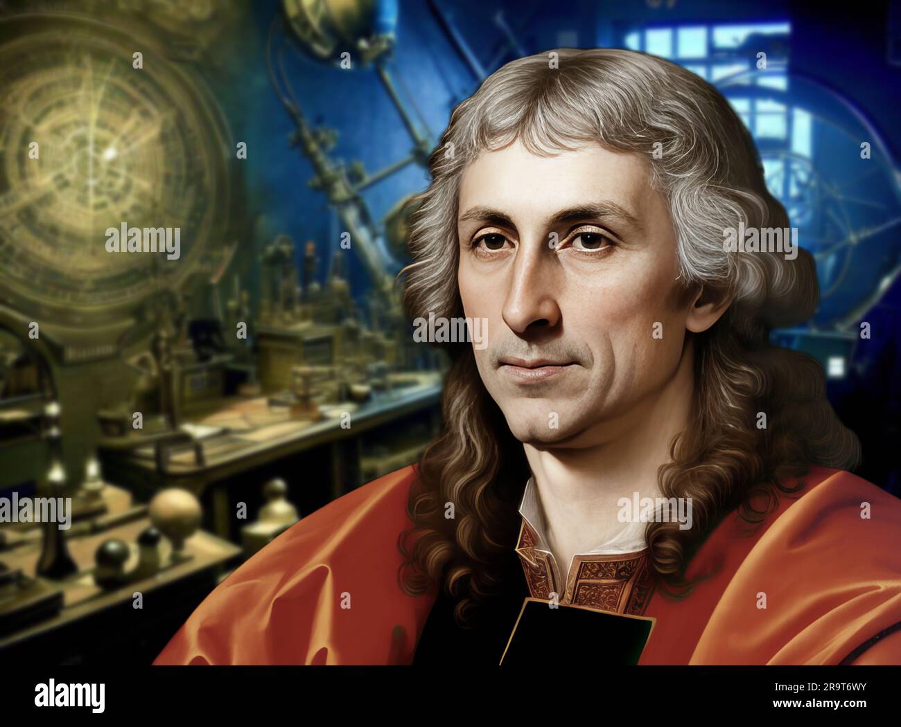 Nicolaus Copernicus war ein Mathematiker und Astronome, der das Modell