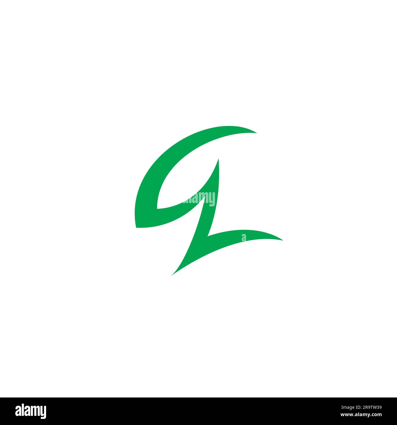GZ-Logo-Symbol. Symbol für Buchstabe GZ Stock Vektor