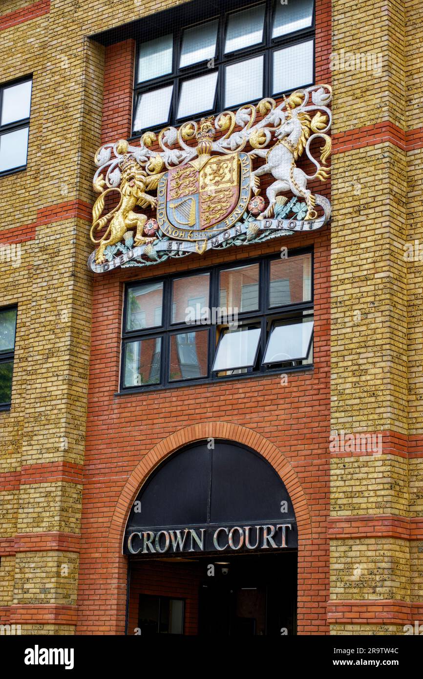 Crown Court, St. Albans, Hertfordshire, England, Großbritannien Stockfoto