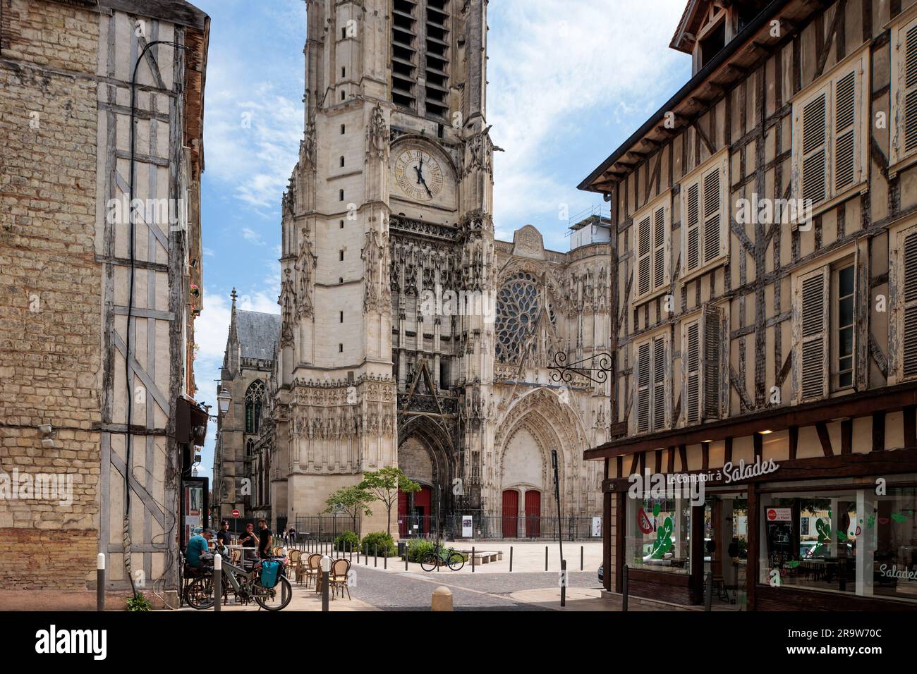 St. Pierre und St. Paul Kathedrale Troyes Aube Frankreich Stockfoto
