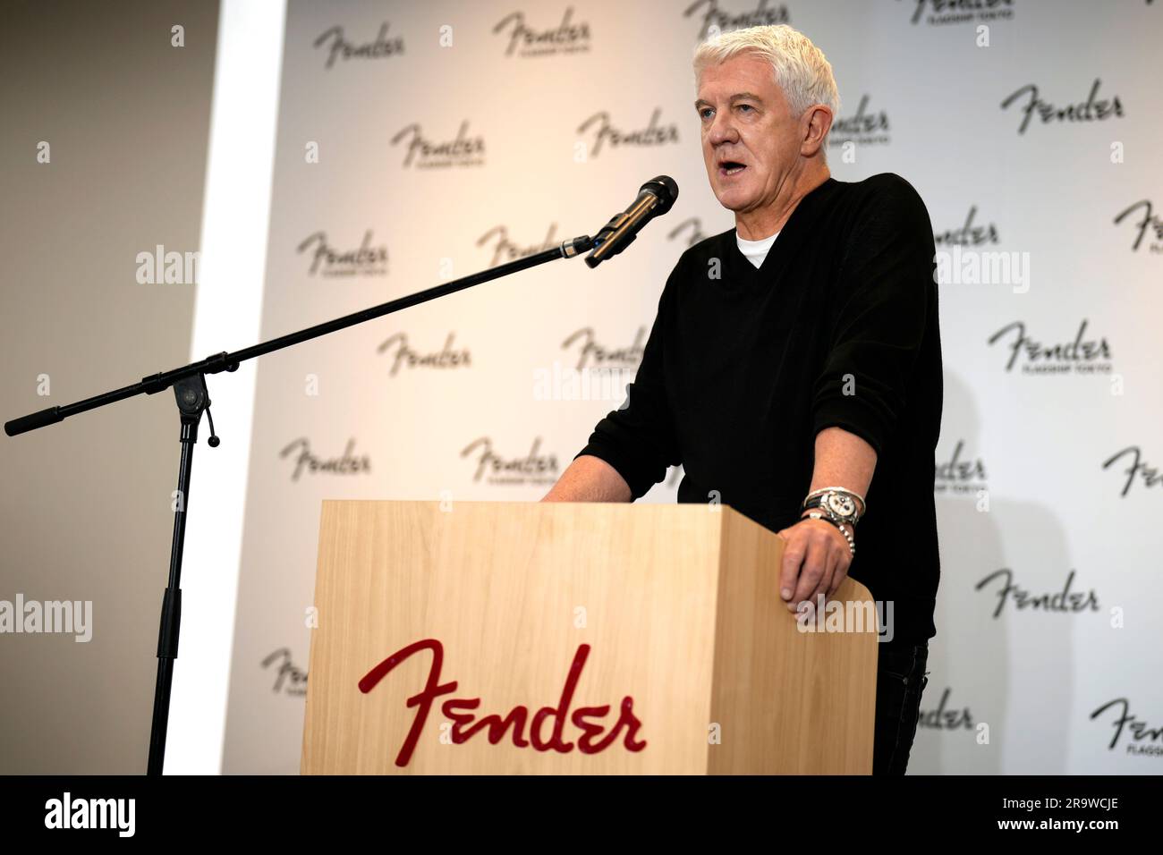 Fender Musical Instruments Corp. Chief Executive Andy Mooney speaks