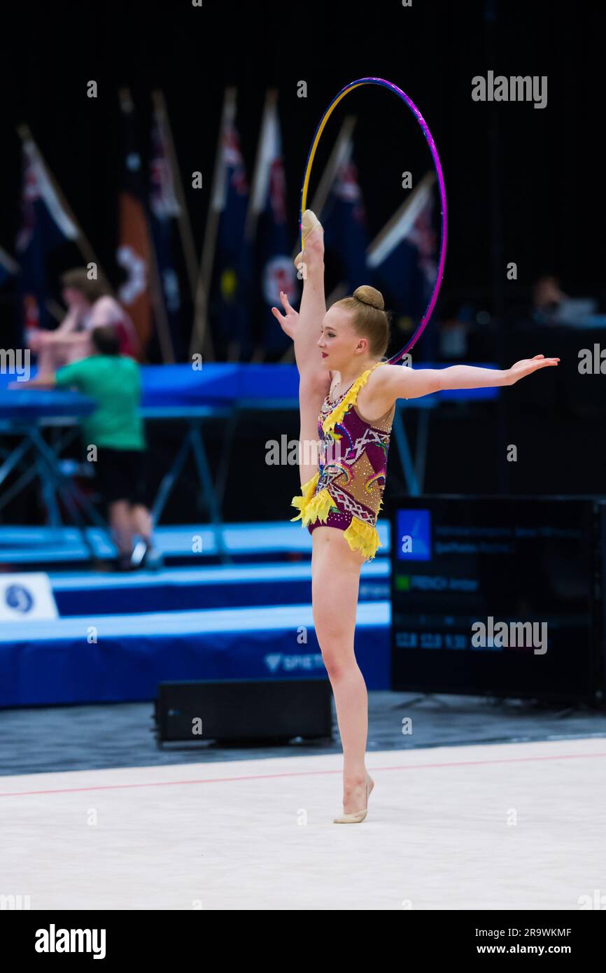 Breanna Hopper, die australische Senior International Rhythmic