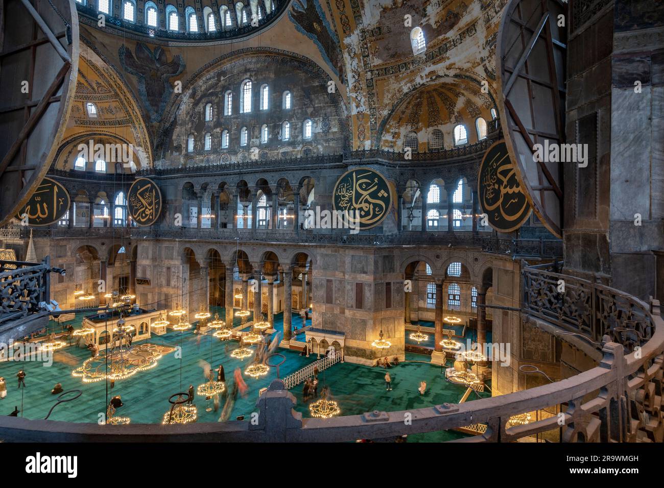 Die Große Moschee Der Hagia Sophia (Ayasofya Camii), Istanbul, Türkei Stockfoto