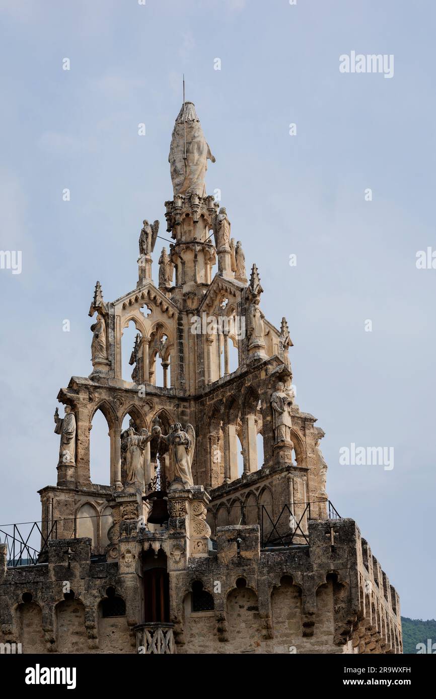 Randonne Tower Nyons Drome Frankreich Stockfoto