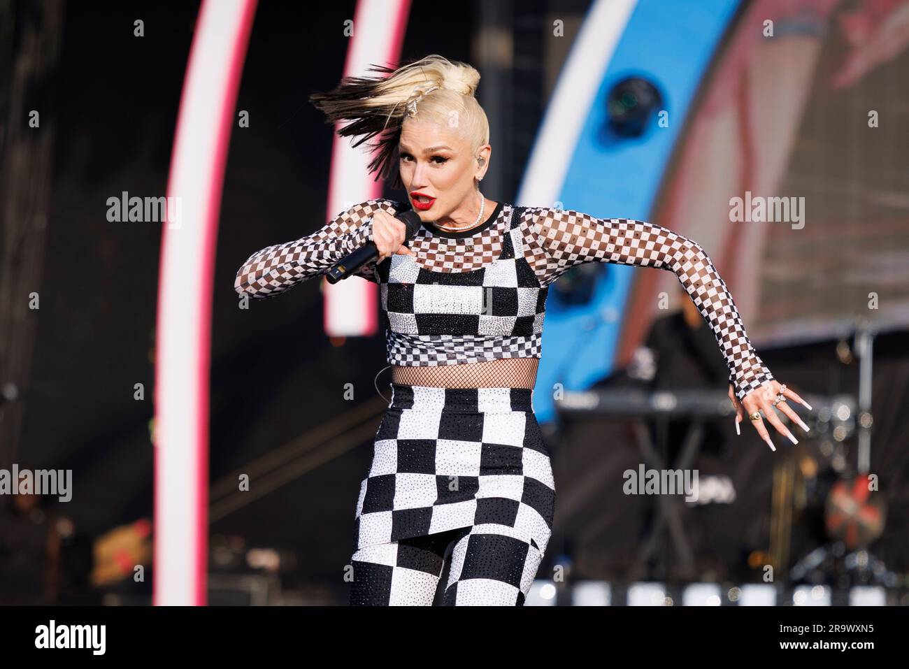 Gwen Stefani tritt im BST Hyde Park 2023 auf. Bild aufgenommen am 25. Juni 2023. Stockfoto