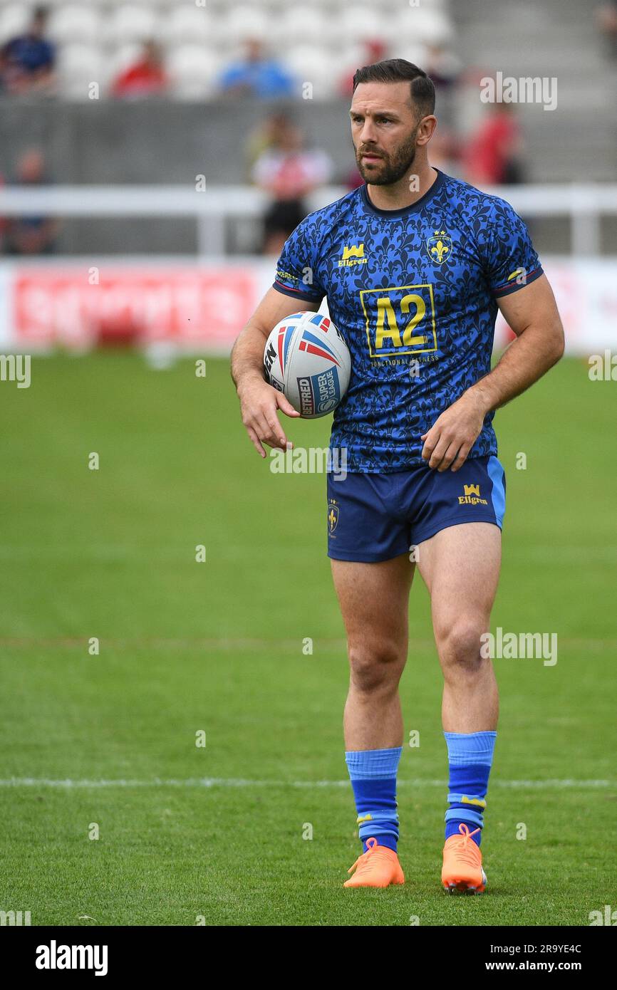 Hull, England - 23. Juni 2023 - Wakefield Trinity's Luke Gale. Rugby League Betfred Super League , Hull Kingston Rovers vs Wakefield Trinity in Sewell Group Craven Park , Hull, UK Stockfoto