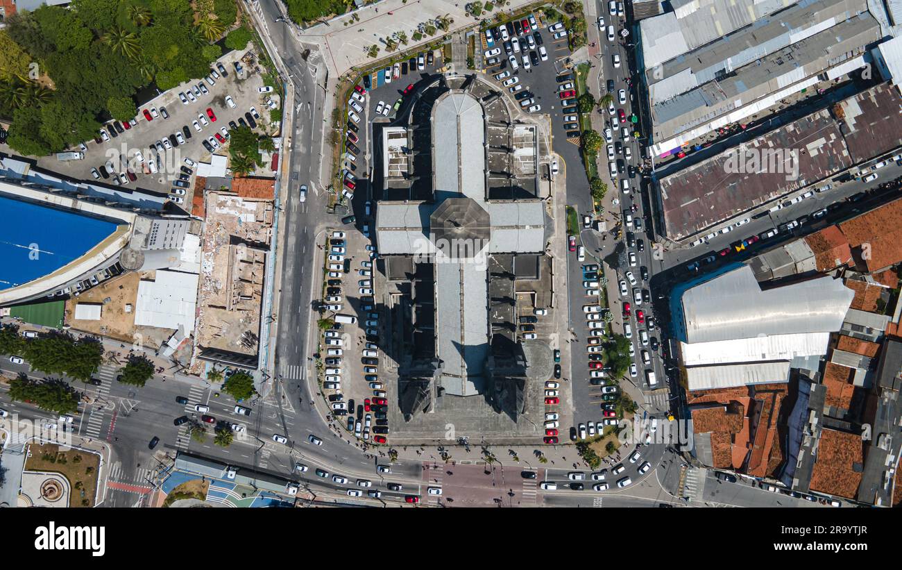 Das St. Joseph's Cathedral wird auch Metropolitan Cathedral of St. genannt Joseph ist eine katholische Kirche, Heimat der Erzdiözese von Fortaleza - Ceará/Brasilien Stockfoto