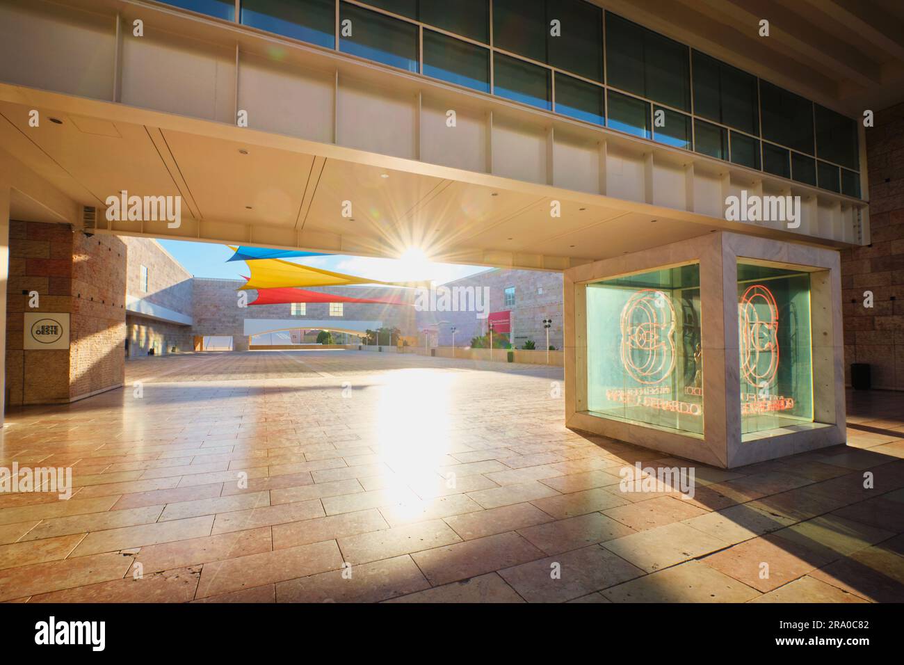 Museum für zeitgenössische Kunst - Messezentrum Centro Cultural de Belem in Lissabon, Portugal Stockfoto