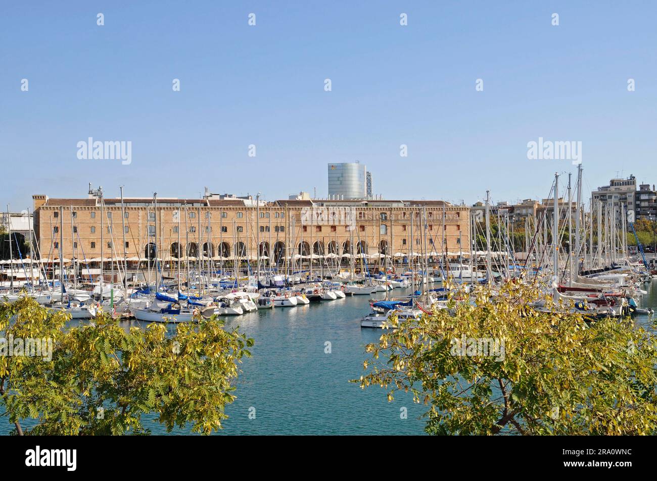 Historisches Museum, Alter Hafen, d'Historia de Catalunya, m of the History of Catalonia, Barceloneta District, Port Vell, Barcelona, Katalonien, Spanien Stockfoto