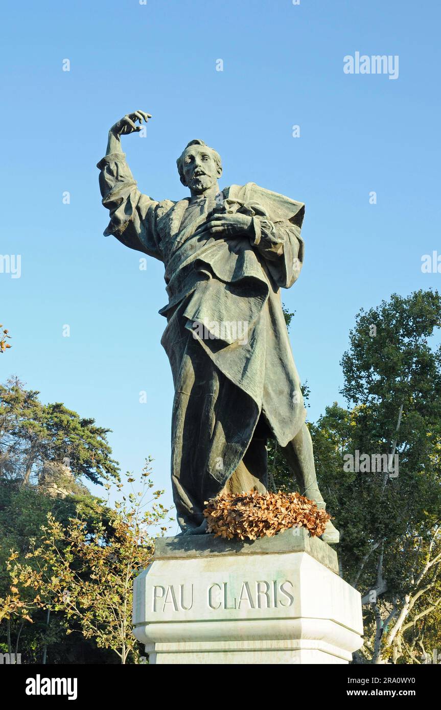 Pau Claris Monument, Arc Triomf, Arc de Triomphe, Parc de la Ciutadella, Barcelona, Katalonien, Spanien Stockfoto