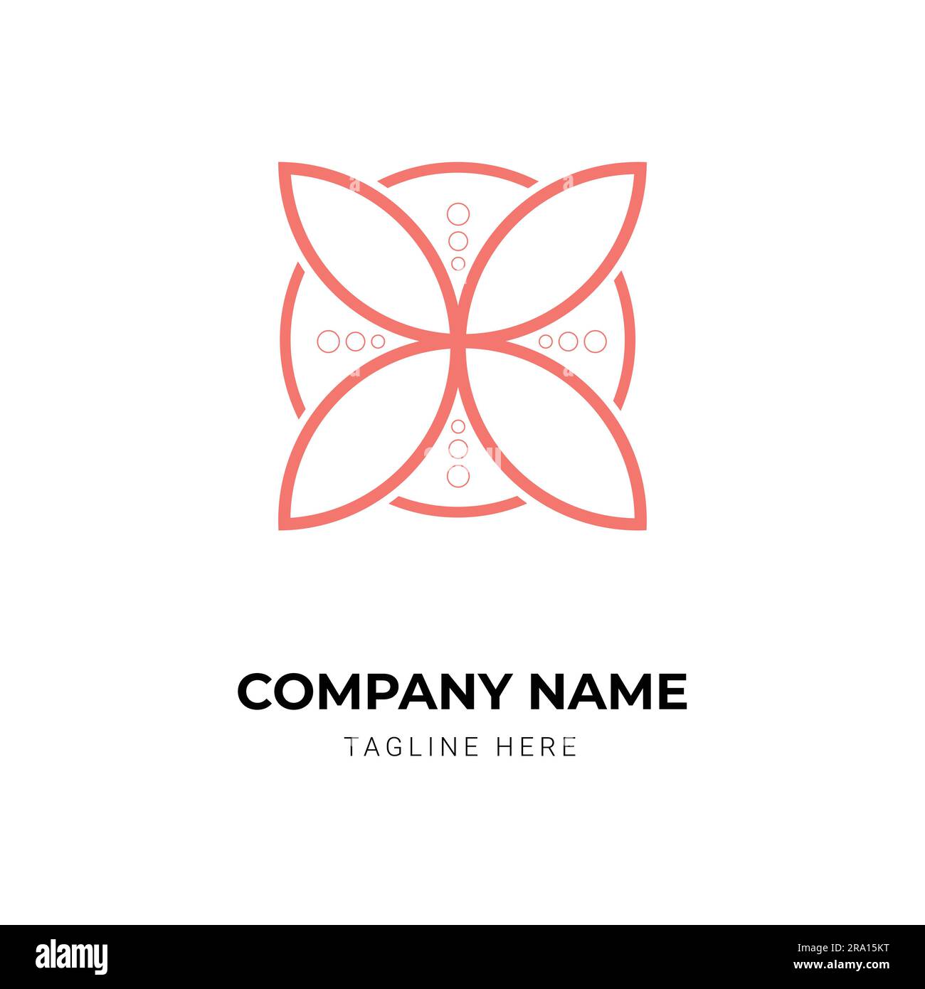 designvorlage für das logo von vector Kosmetik Stock Vektor