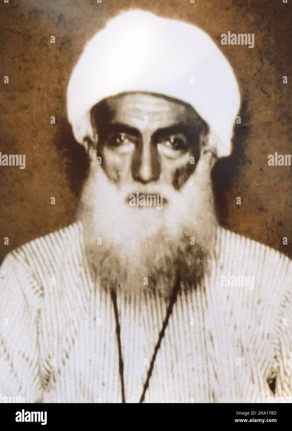 Ein Poster des kurdischen Führers Scheich Said, der 1925 in der Stadt