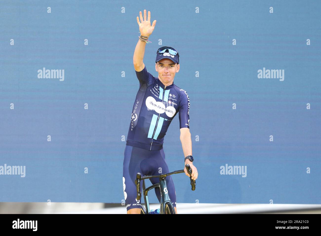 Romain Bardet von Frankreich Radfahrer für Team DSM - Firmenich bei Tour de France 2023 Stockfoto