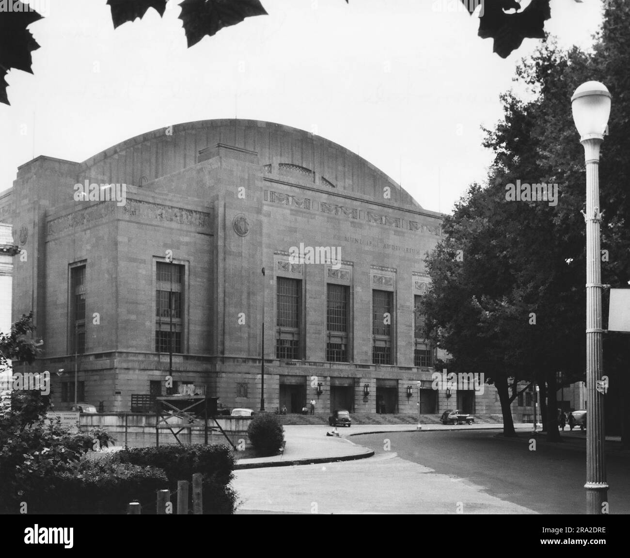 Außenaufnahme des städtischen Auditoriums, Kongresshalle, Philadelphia, Pennsylvania Stockfoto